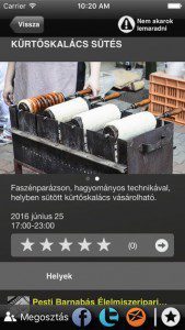 A Múzeumok Éjszakája applikáció