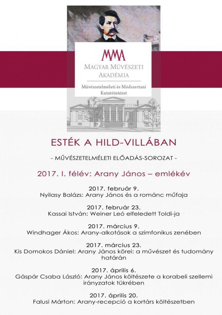 Esték a Hild-villában - Művészetelméleti előadássorozat