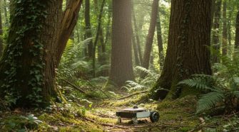 A jövő erdőiben okos robotok dolgoznak majd