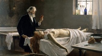 Kevés a holttest - panaszkodnak a vallon egyetemek - Enrique_Simonet-La_autopsia 1890