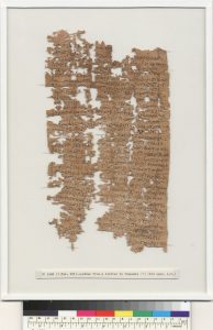 Pannóniai levél - Pannóniában szolgált egyiptomi katona levelét rejti az 1800 éves papirusz
