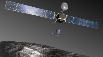 A Rosetta űrszoda elérte a Csurjumov-Geraszimenko üstököst