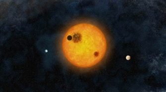 Öt földméretű bolygó egy ősi csillag körül