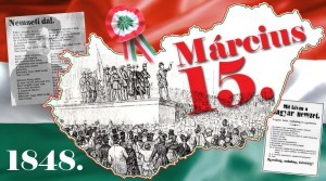 Magyar sajtószabadság napja és az 1848-49-es forradalom és szabadságharc ünnepemárcius 15-én