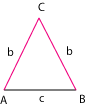 Egyenlő szárú háromszögek