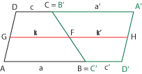 Megjegyzések a négyszögekhez - trapéz