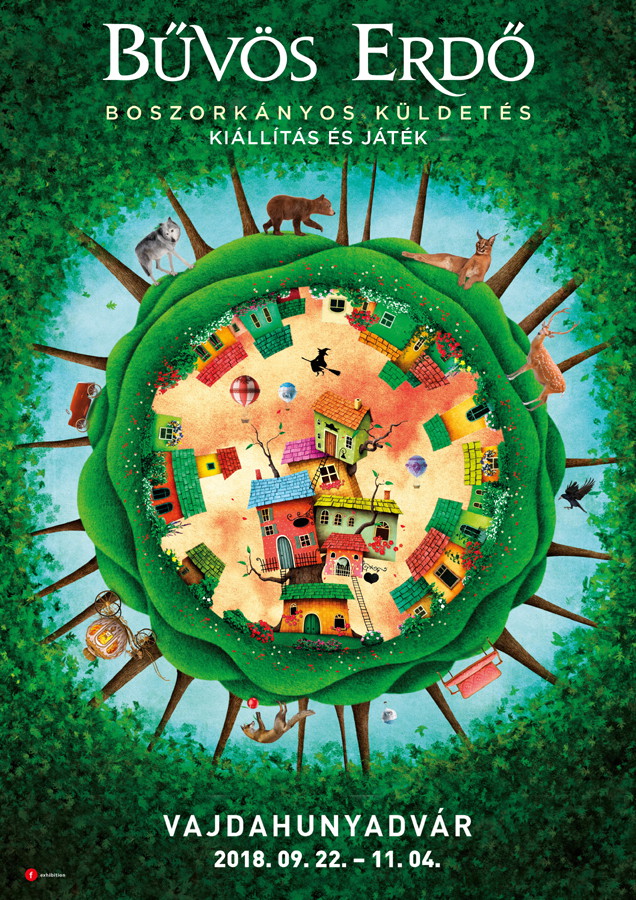 Mágikus kalandra hív a Bűvös Erdő interaktív kiállítás - plakát