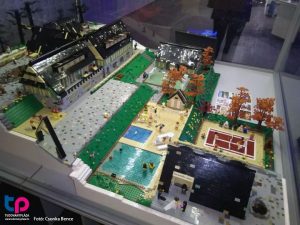 Lego hotel diorama - Tudománypláza