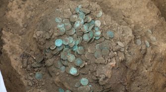 Jelentős római kori pénzlelet-együttes Dél-Baranyában
