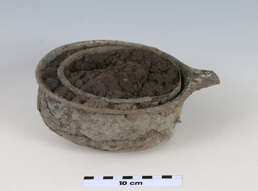 Milyen lehetett egy római kori bronz szűrőkészlet?