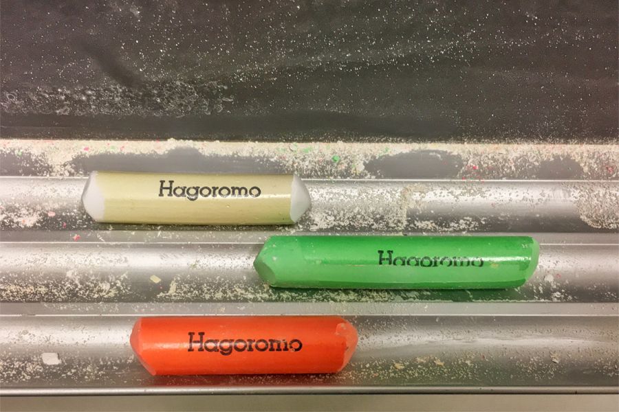 Hagomoro színeskréták. Forrás: Columbia matematika tanszék