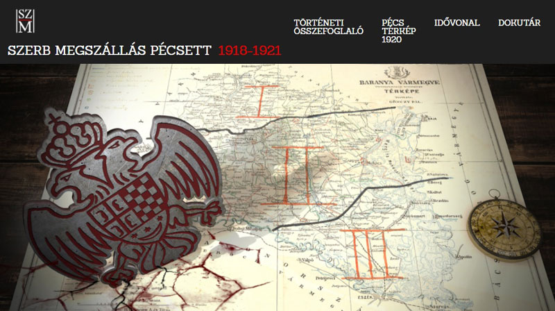 Pécs szerb megszállása – új honlap a centenáriumra