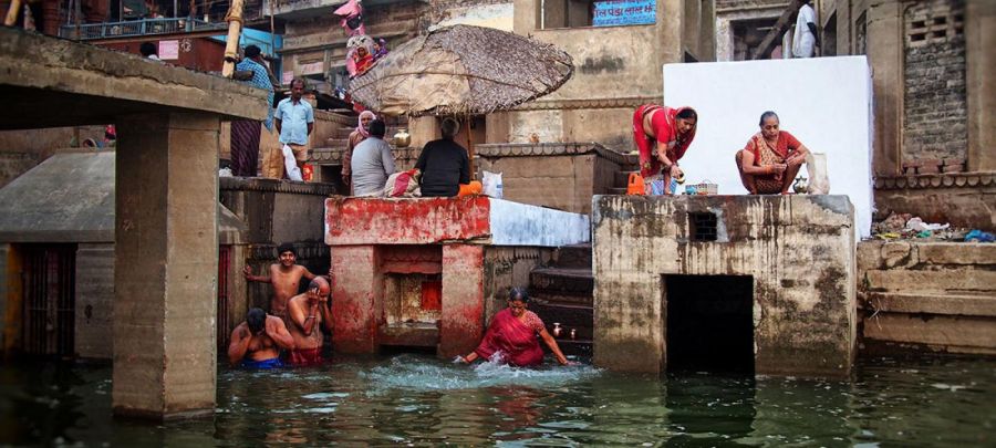 A súlyosan szennyezett Gangesz védelme kritikus fontosságú több millió ember élete szempontjából! Forrás: unep.org